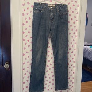 American Glamour by Badgley Mischka Straight Leg Jeans Size 10
